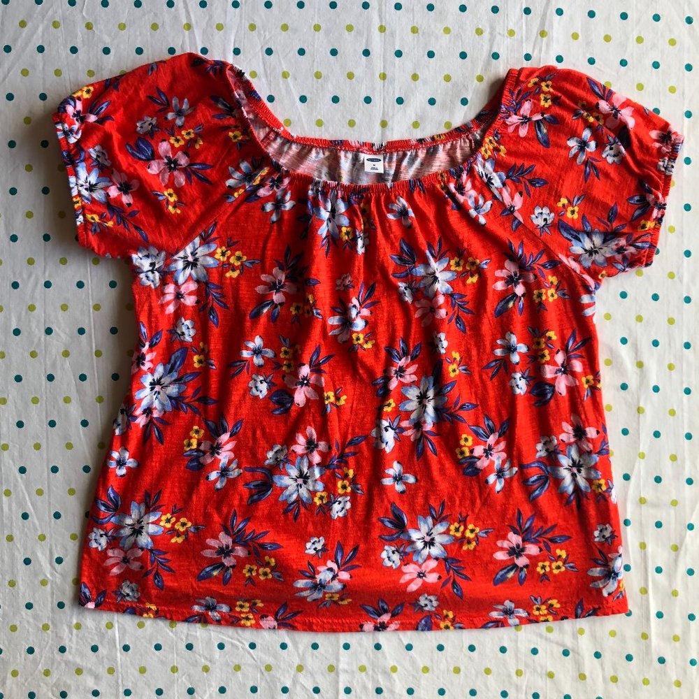 Old Navy Tropical Top